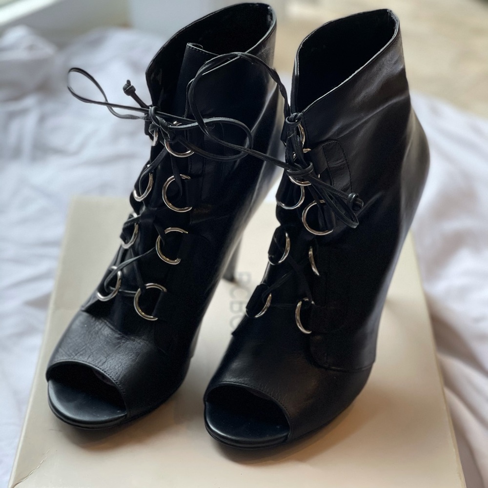 BCBGeneration Leather Booties